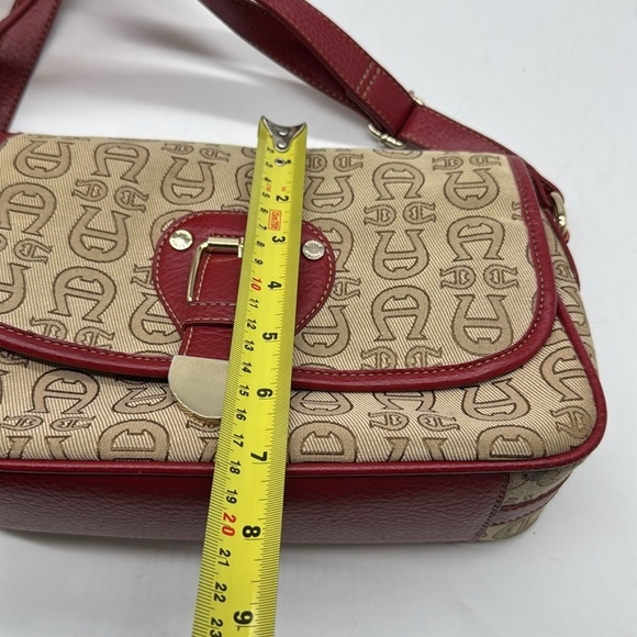 Etienne Angier Red Tan Shoulder Bag MCB7249K - Picture 10 of 12